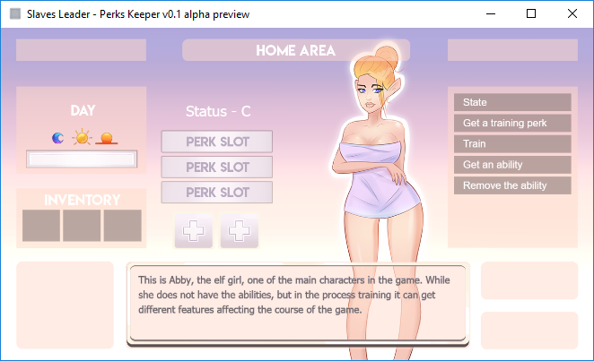 Slaves Leader – Perks Keeper v0.1 Alpha
