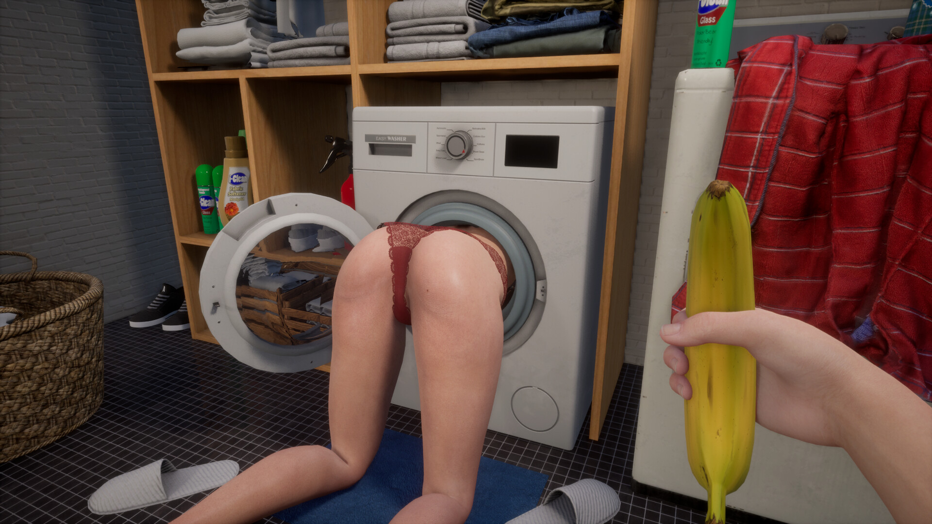 Mom Got Stuck in the Washing Machine [Final] [Mad Mike Production]