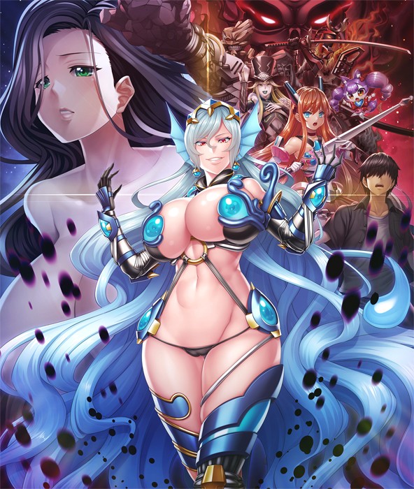 Seigi no Henshin Heroine o Sasaeru Ore to Aku no Onna Kanbu (Black Lilith)