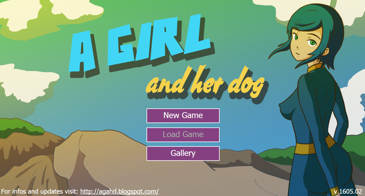 A Girl And Her Dog v1611-02
