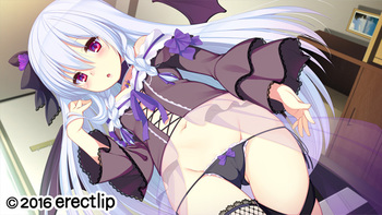 Chibi Pire! ~Kyuuketsu Shimai to Ecchi de Bitch na Dousei Seikatsu~ (Erectlip) screenshot 1