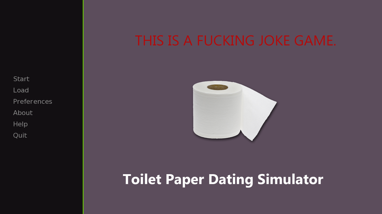 Toilet Paper Dating Simulator v3.0