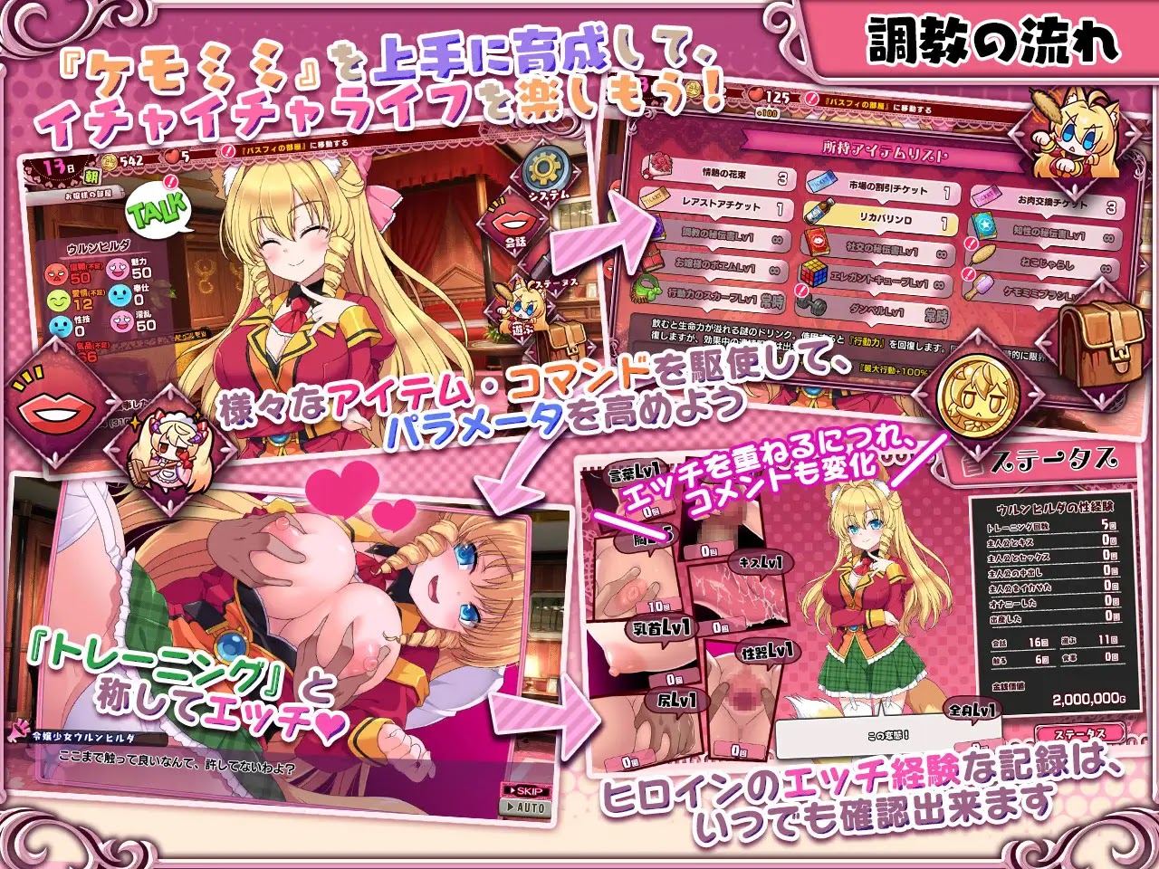 ChemoMimi☆Training + DLC poster