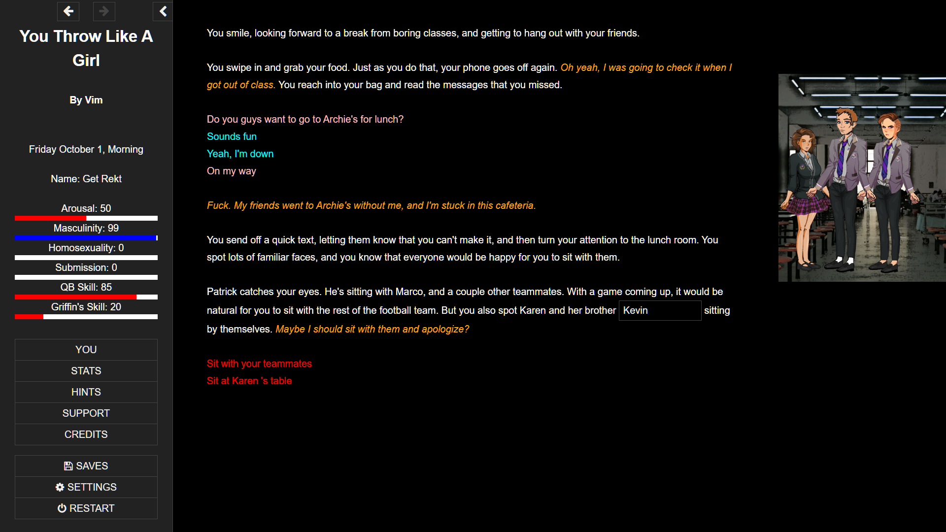 You Throw Like a Girl v0.36.1