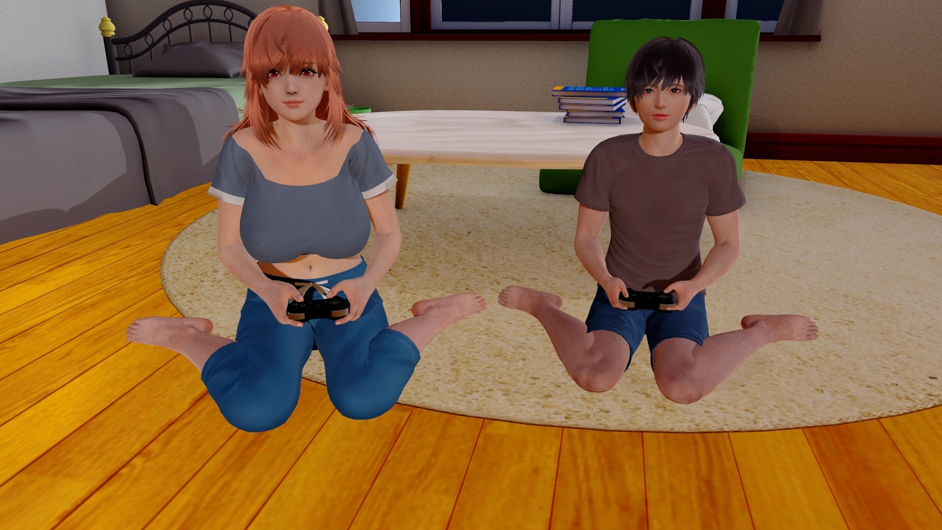 Out of Puberty: Reimagined Chapter 1 Act1 V0.05 [FluffyStudio]