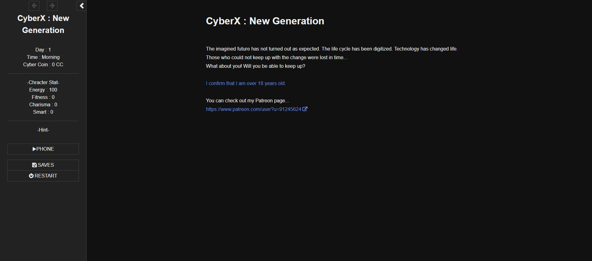 CyberX: New Generation [v0.02] [Fixers] v0.02