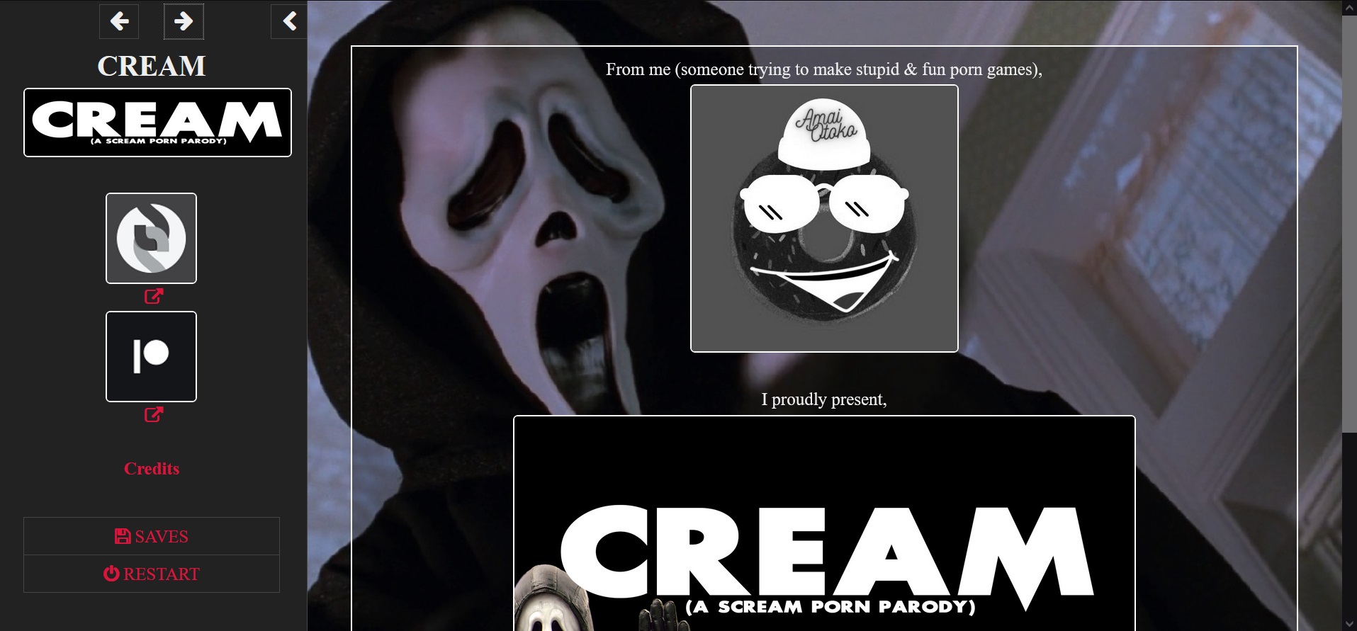 Cream - A Scream Porn Parody [Final] [AmaiOtoko]