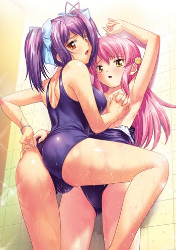 Gakkou Mizugi ~Semen Pool de Oyoidara~