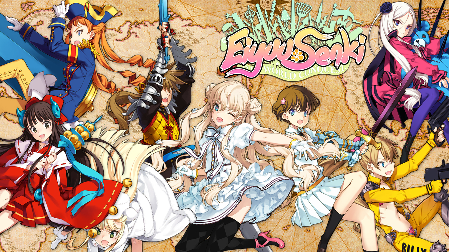 Eiyuu*Senki: The World Conquest poster