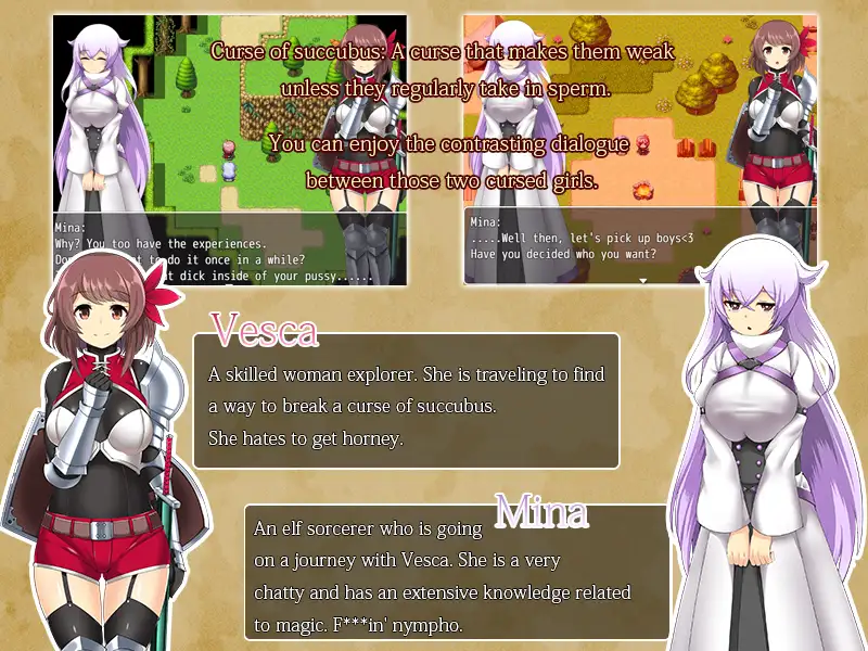 Veska & Mina’s Succubusic Journey [Final] [Tistrya] poster
