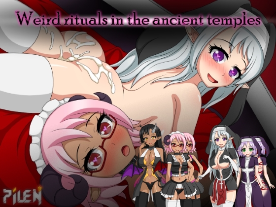 Weird rituals in the ancient temples poster