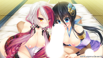 Sengoku Hime 7 ~Sen'un Tsuranuku Guren no Ishi~ | Принцесса эпохи Воюющих Провинций (Gesen 18 | Unicorn-A) screenshot 3