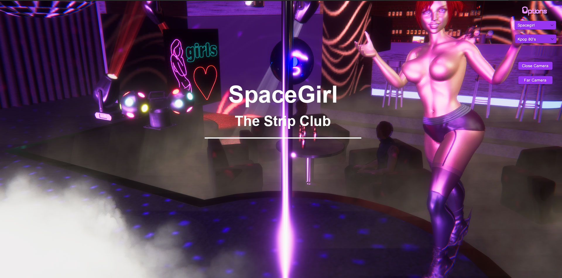 SpaceGirl Retro – Strip Club v0.15