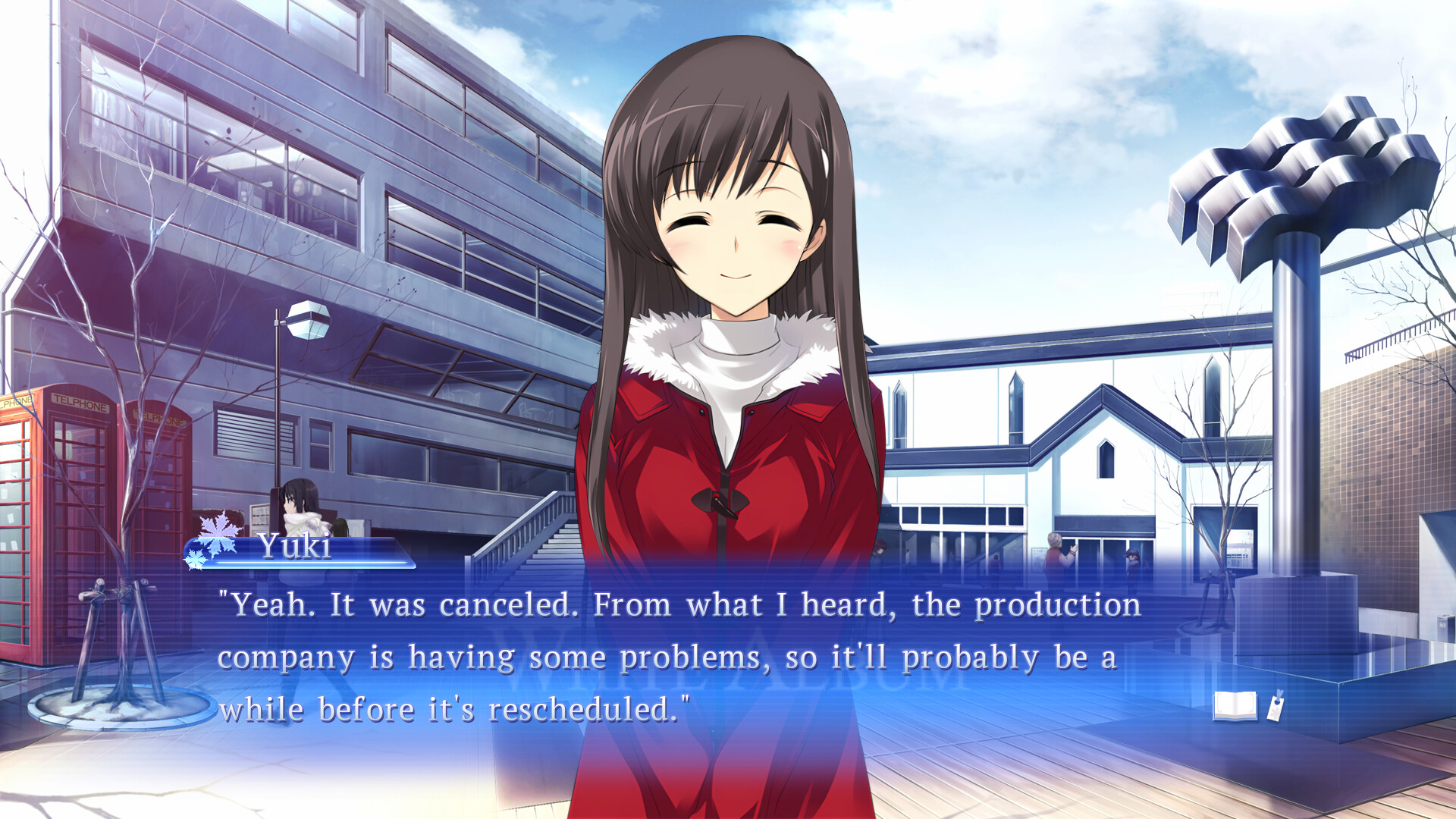 WHITE ALBUM: Memories like Falling Snow [Final] [Aquaplus] poster