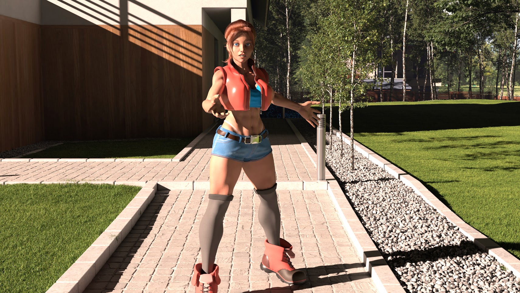 Lovely Neighborhood [v0.1] [Rocket With Balls] v0.1