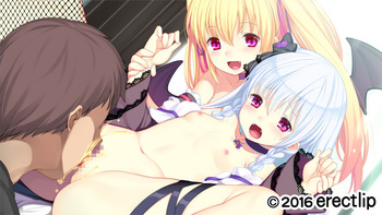 Chibi Pire! ~Kyuuketsu Shimai to Ecchi de Bitch na Dousei Seikatsu~ (Erectlip) screenshot 3
