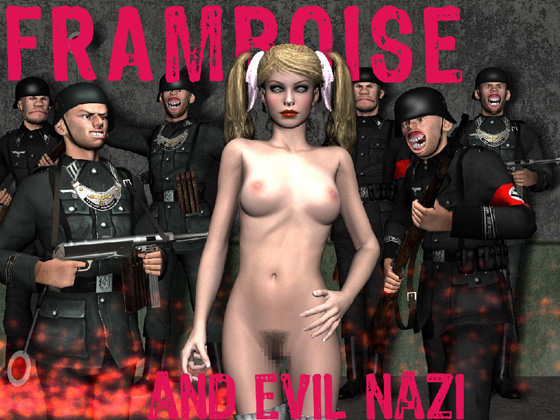 Framboise and Evi Nazi - Adult Ryona Platformer Arcade poster