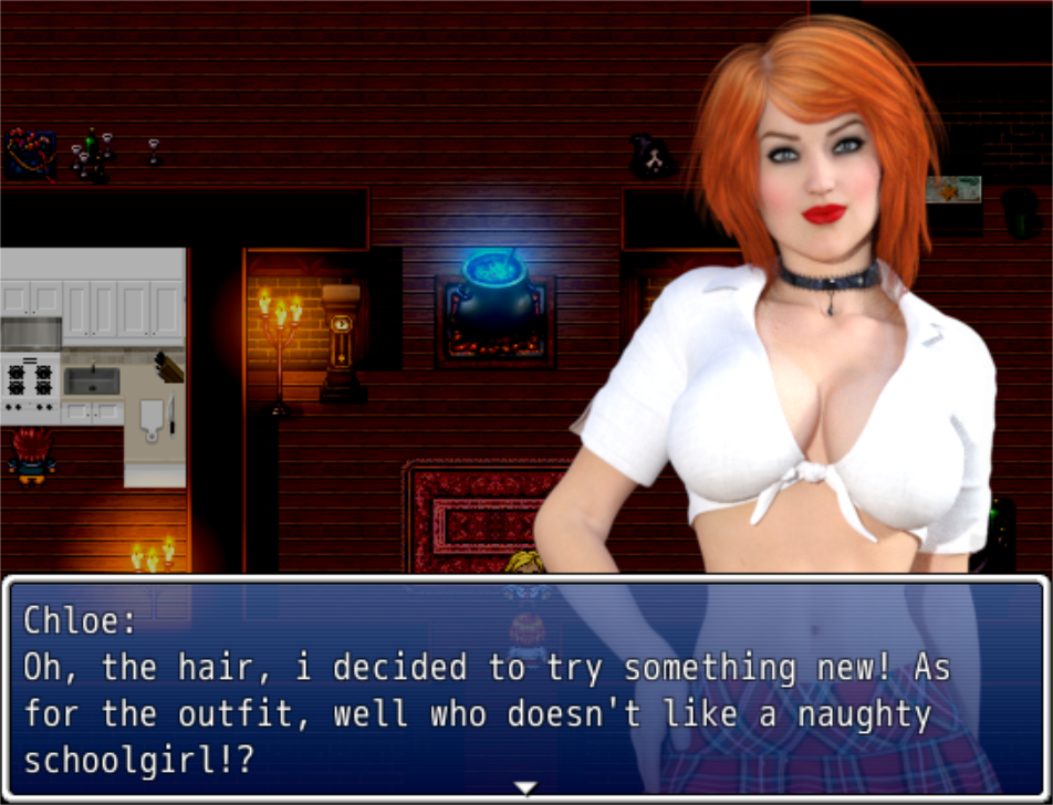 Officer Chloe Halloween Minigame [COMPLETED]