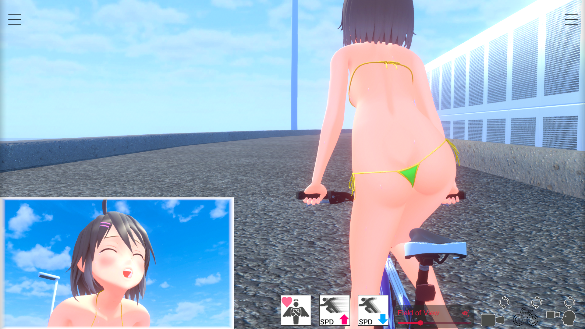 When i row, i get it! Kohane’s cycling masturbation [COMPLETED]