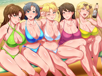 Sailor Fuku Bijin Tsuma Senshi Aheahe Moon R (Orcsoft Team Goblin) screenshot 0