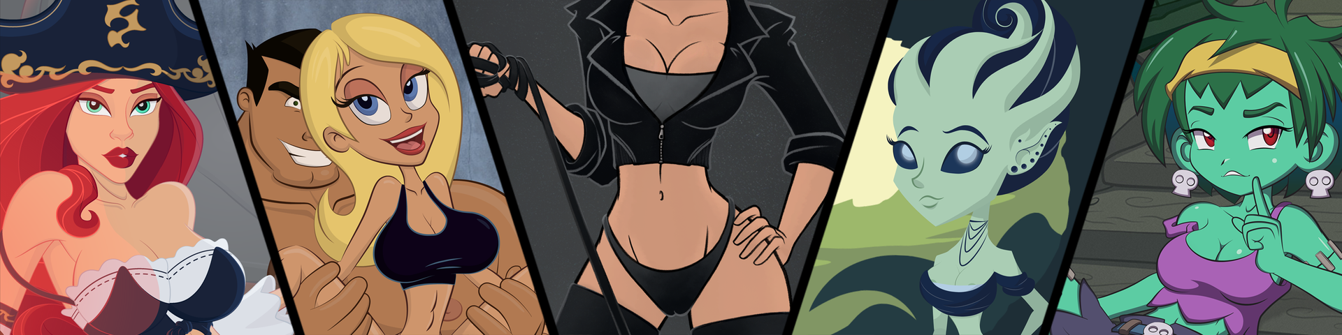 The Lusty Lizard Game Collection + Art