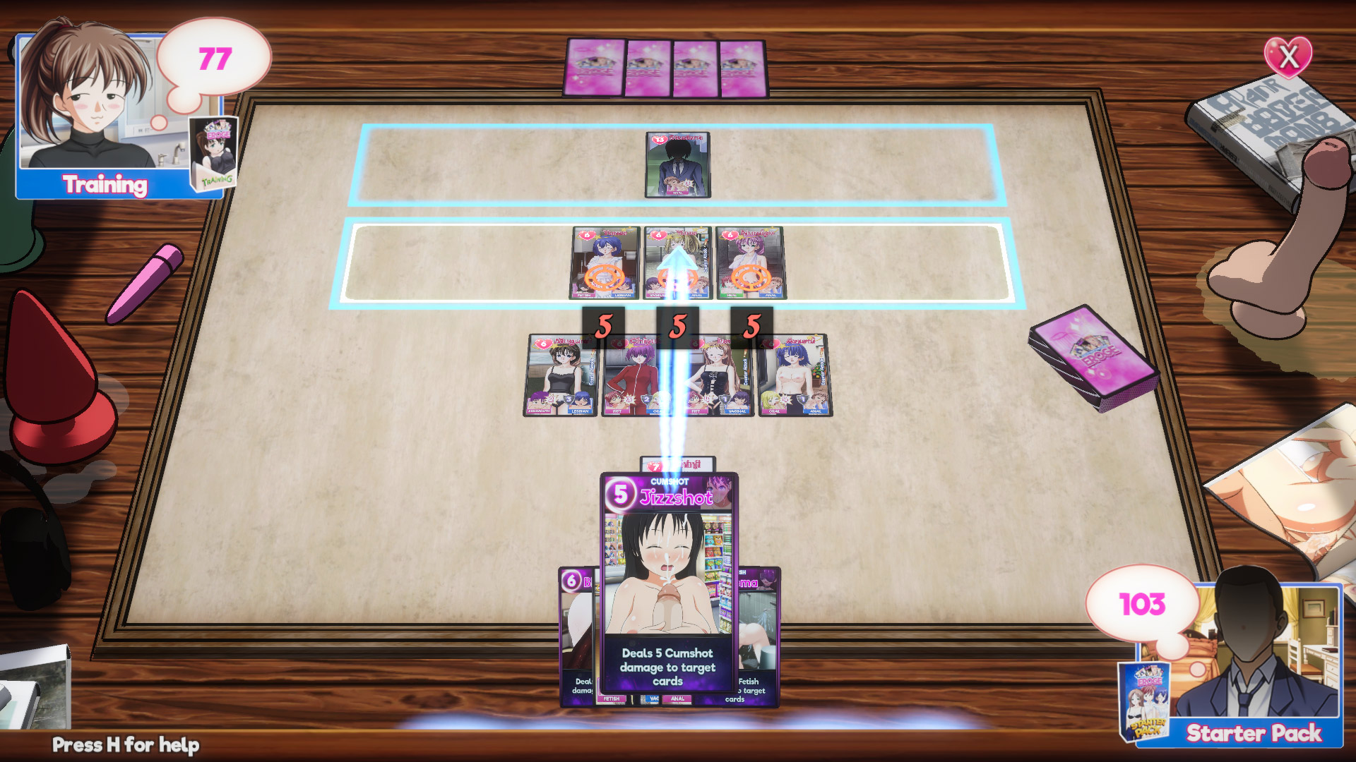 Collectible Card Game Eroge [v1.1] [Nidraval Studios] v1.1