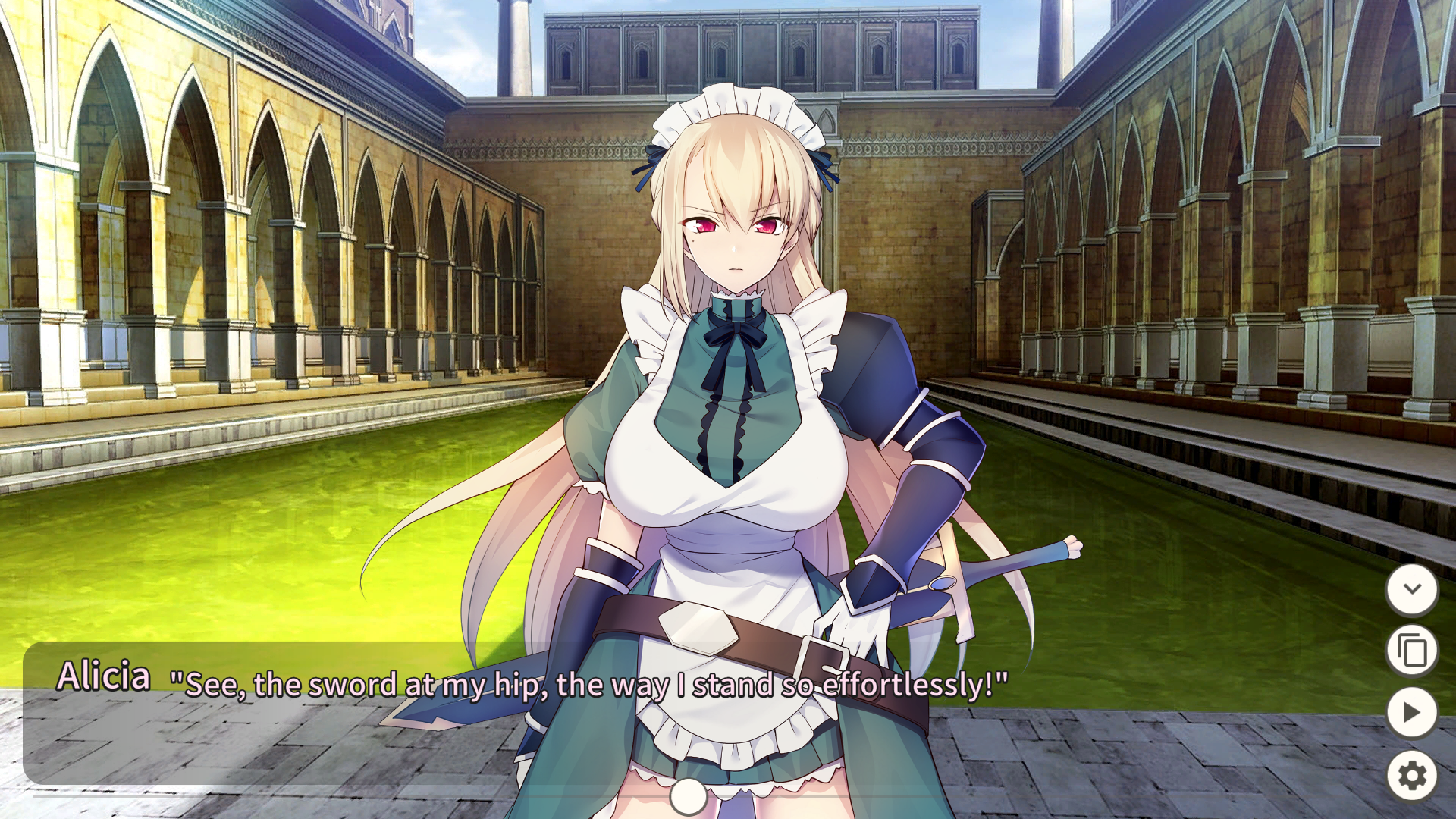 Maid Knight Alicia poster