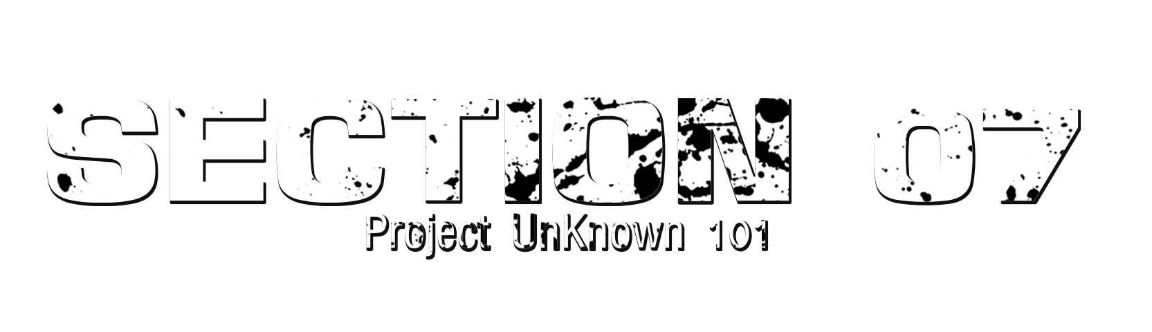 Secton 7: Projectunknown 101 v0.001