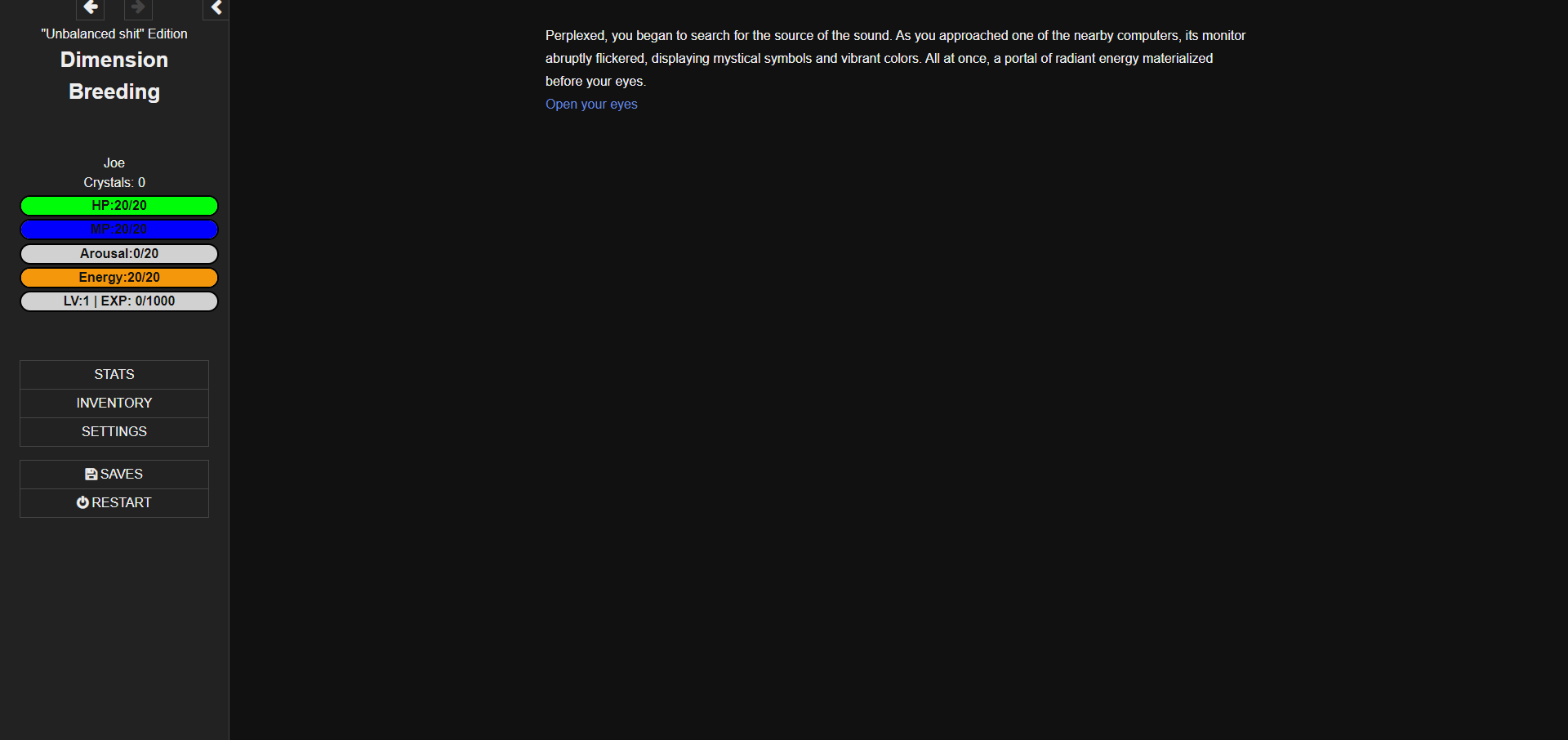 Dimension Breeding [v0.0.1] [SomeSneakyDev] v0.0.1