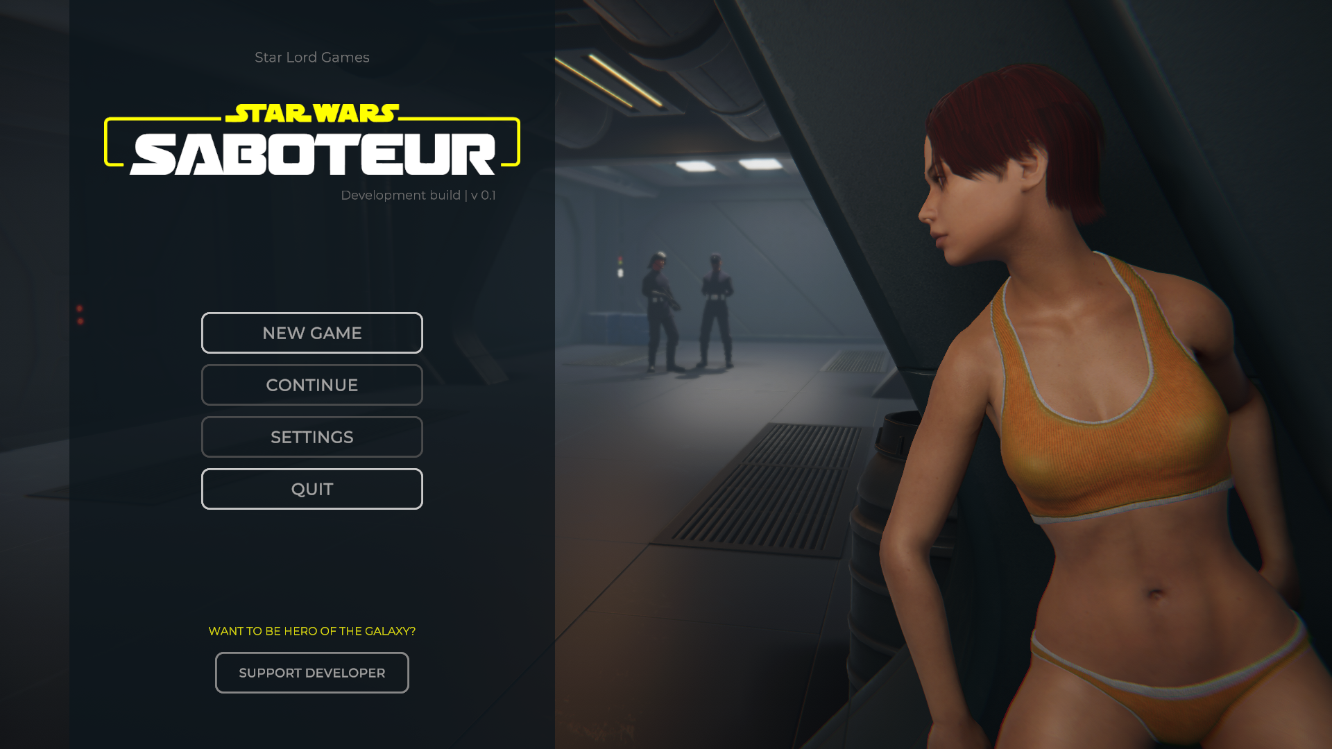Star Wars: Saboteur [v0.1.1] [Star Lord] poster