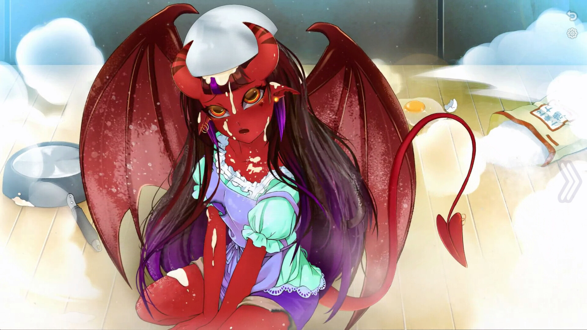 Succubus&apos;s making lunch [Final] [Hunny Bunny Studio]
