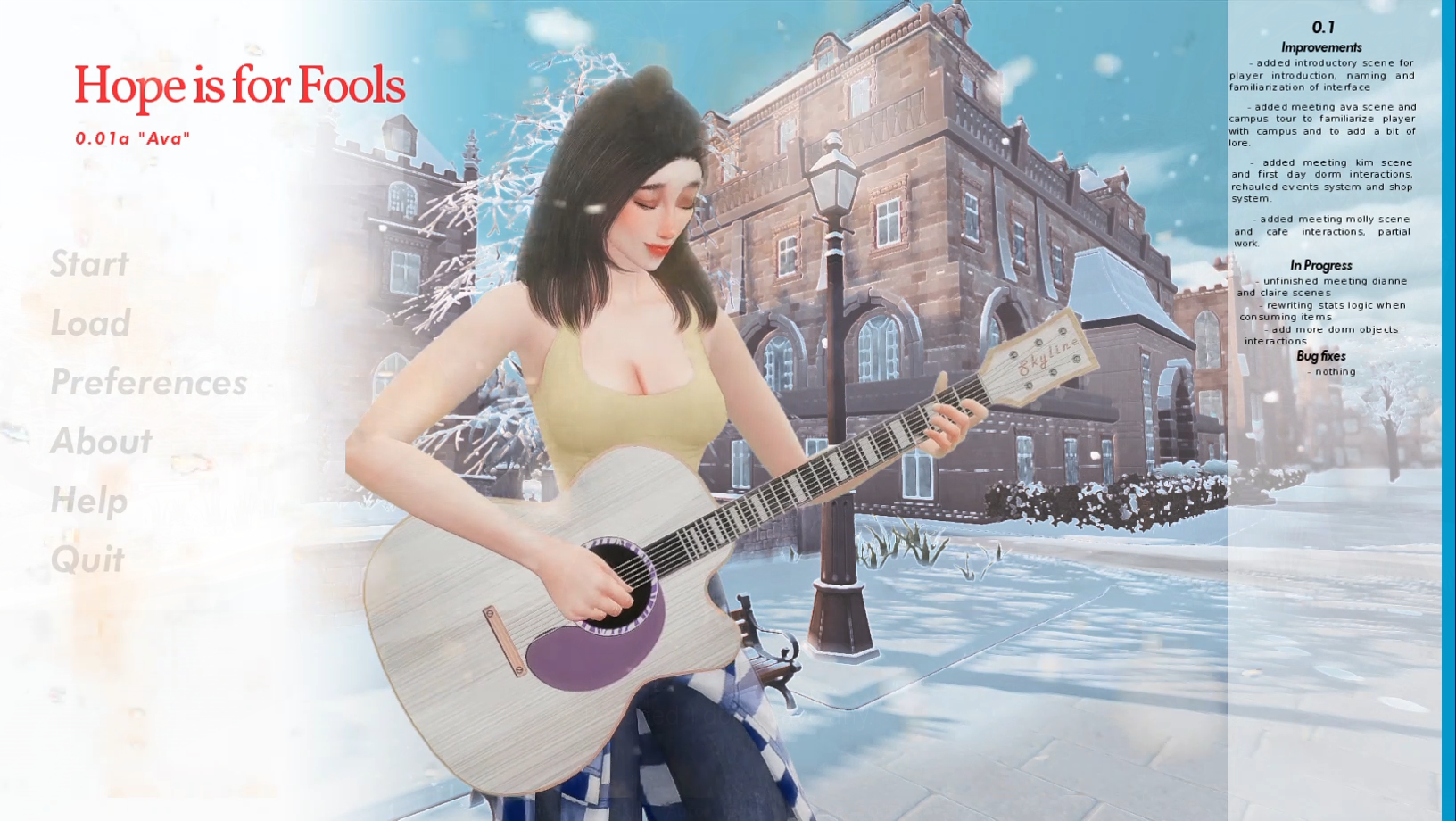 Hope Is For Fools v0.01