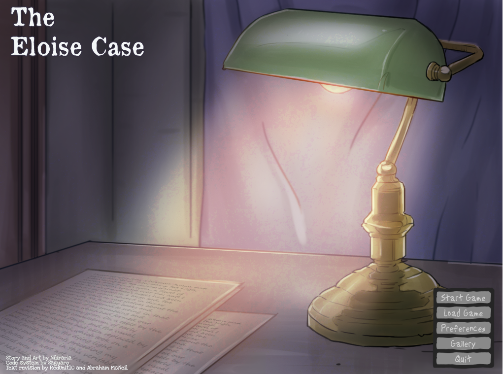 The Eloise Case [COMPLETED]