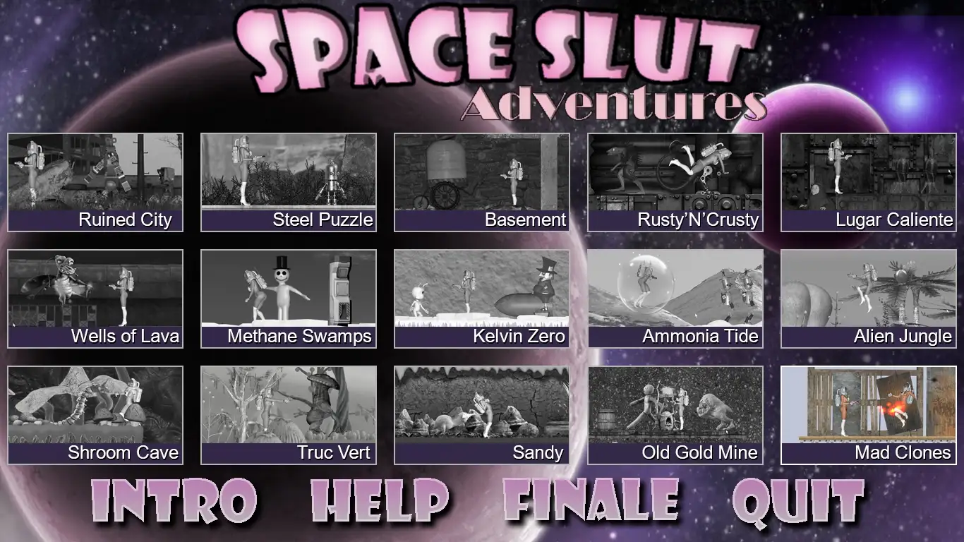 Space Slut Adventures [Final] [Pink Pencil] poster